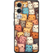 Чохол BoxFace Realme C100i Котики муркотики