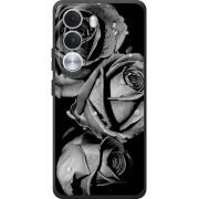 Чохол BoxFace Realme C100i Black and White Roses