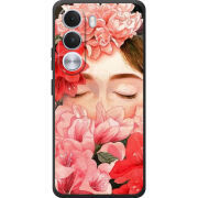 Чохол BoxFace Realme C100i Girl in Flowers