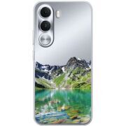 Прозорий чохол BoxFace Realme C100i Green Mountain