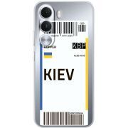 Прозорий чохол BoxFace Realme C100i Ticket Kiev