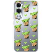 Прозорий чохол BoxFace Realme C100i Pattern Baby Yoda