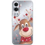 Прозорий чохол BoxFace Realme C100i Winter Deer