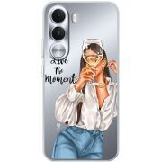 Прозорий чохол BoxFace Realme C100i Live The Moment