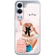 Прозорий чохол BoxFace Realme C100i Travel Girl