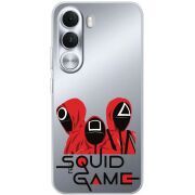 Прозорий чохол BoxFace Realme C100i siquid game люди в красном
