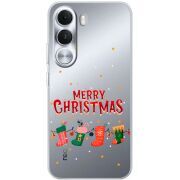 Прозорий чохол BoxFace Realme C100i Merry Christmas