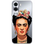 Прозорий чохол BoxFace Realme C100i Фрида Кало