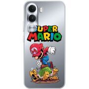 Прозорий чохол BoxFace Realme C100i Super Mario