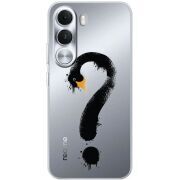 Прозорий чохол BoxFace Realme C100i Swan question