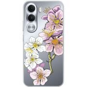 Прозорий чохол BoxFace Realme C100i Cherry Blossom