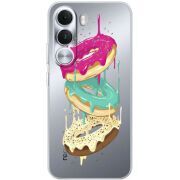 Прозорий чохол BoxFace Realme C100i Donuts