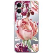 Прозорий чохол BoxFace Realme C100i Rose