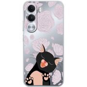 Прозорий чохол BoxFace Realme C100i Meow
