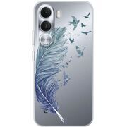 Прозорий чохол BoxFace Realme C100i Feather