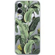Прозорий чохол BoxFace Realme C100i Banana Leaves