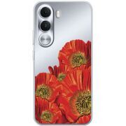 Прозорий чохол BoxFace Realme C100i Red Poppies