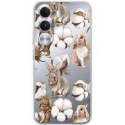 Прозорий чохол BoxFace Realme C100i Cotton and Rabbits