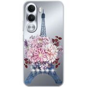 Чохол зі стразами Realme C100i Eiffel Tower