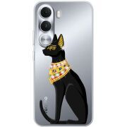 Чохол зі стразами Realme C100i Egipet Cat