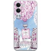 Чохол зі стразами Realme C100i Perfume bottle