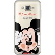Прозрачный чехол Uprint Samsung J701 Galaxy J7 Neo Duos Mister M