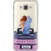 Прозрачный чехол Uprint Samsung J701 Galaxy J7 Neo Duos Boss Babe