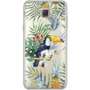 Прозрачный чехол Uprint Samsung J701 Galaxy J7 Neo Duos Tucan