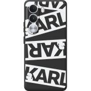 Чорний чохол BoxFace Realme C100i White Karl