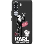 Чорний чохол BoxFace Realme C100i For Karl