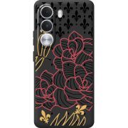 Чорний чохол BoxFace Realme C100i FranceFlowers