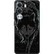 Чорний чохол BoxFace Realme C100i Wolf