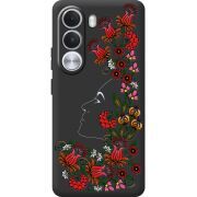 Чорний чохол BoxFace Realme C100i 3D Ukrainian Muse