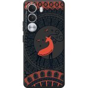 Чорний чохол BoxFace Realme C100i Ornament