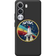 Чорний чохол BoxFace Realme C100i NASA