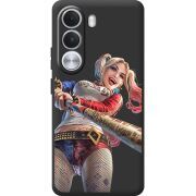 Чорний чохол BoxFace Realme C100i Happy Harley Quinn