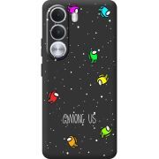 Чорний чохол BoxFace Realme C100i Among Us Invisible