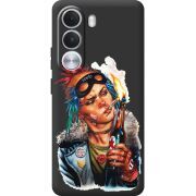 Чорний чохол BoxFace Realme C100i Tanker Girl