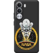 Чорний чохол BoxFace Realme C100i NASA Spaceship