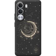 Чорний чохол BoxFace Realme C100i Moon