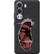 Чорний чохол BoxFace Realme C100i Нападение на Титана