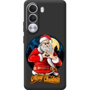 Чорний чохол BoxFace Realme C100i Cool Santa
