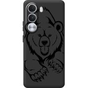 Чорний чохол BoxFace Realme C100i Grizzly Bear