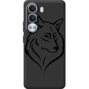 Чорний чохол BoxFace Realme C100i Wolf
