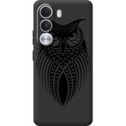 Чорний чохол BoxFace Realme C100i Owl