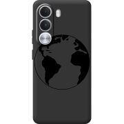 Чорний чохол BoxFace Realme C100i Earth
