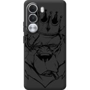 Чорний чохол BoxFace Realme C100i Bear King