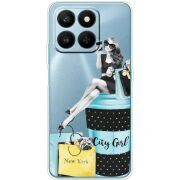 Прозорий чохол BoxFace Honor 400 Smart City Girl