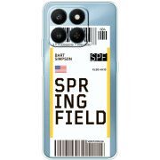 Прозорий чохол BoxFace Honor 400 Smart Ticket Springfield