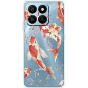 Прозорий чохол BoxFace Honor 400 Smart Japanese Koi Fish